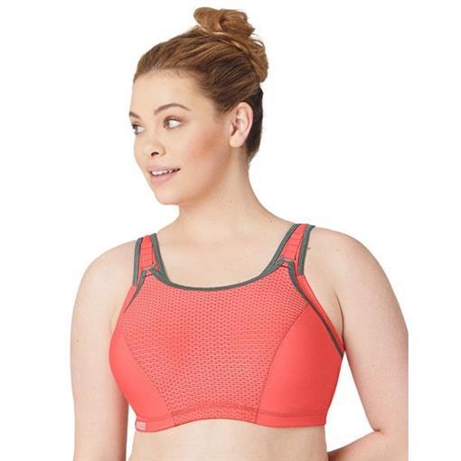 NEW Glamorise 36D Elite Performance Adjustable Underwire Sports Bra 9167 #83548