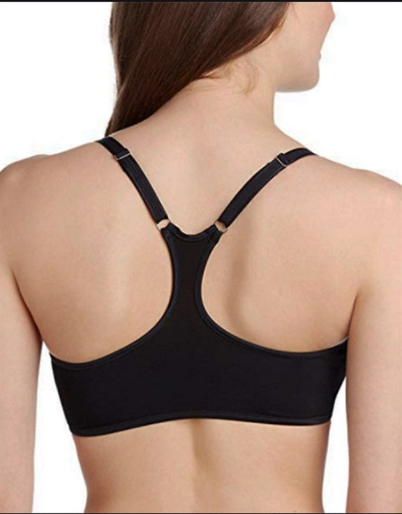NEW Le Mystere 32DD Sheer Illusion Racerback Underwire Bra 6684 Black #79398