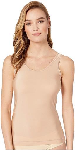 NEW Le Mystere Women's Infinite Comfort Camisole 8138 S/M Beige #75388