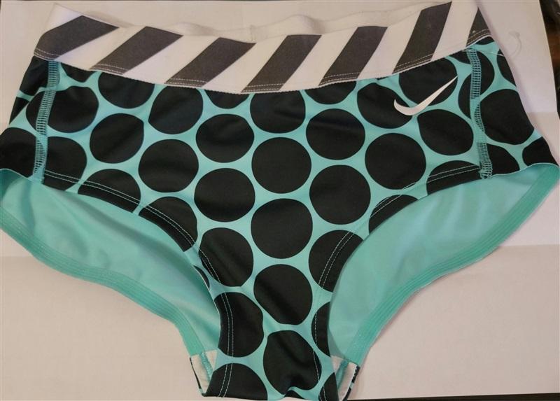 NWOTD Nike Pro Small Polka Dot Swim Short Bottom 87872