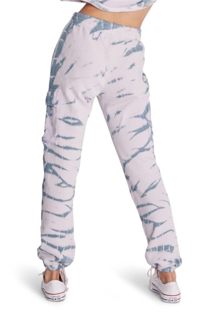 NWT Wildfox LG Nikki Cargo Joggers Sweats Peach #87866