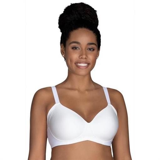 NWT Vanity Fair 42DD Beauty Back Full Coverage Wirefree Bra 71267 White #82900