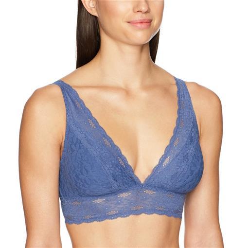 NWT Wacoal Halo Lace Soft Cup Bra 811205 Blue 30 #81858