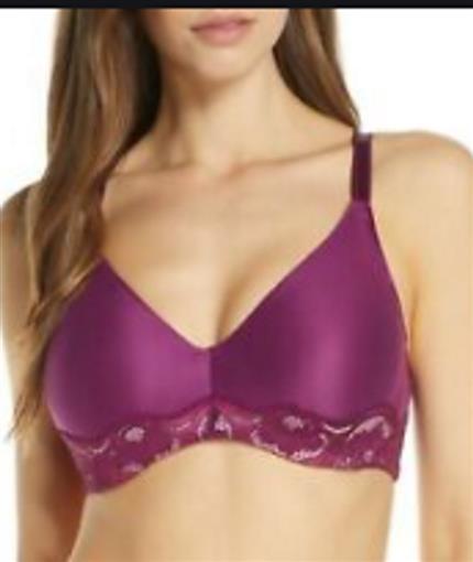 NWT Wacoal 34DD Style Standard Underwire Bra 855347 Fuchsia #78441