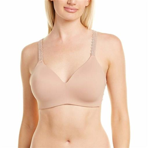 NWTD Wacoal 38DD Level Up Lace Wireless Contour Bra 856369 Beige #87302
