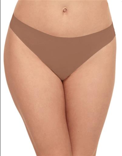 NWT Wacoal 2X Flawless Comfort 879343 Brown Thong #89817