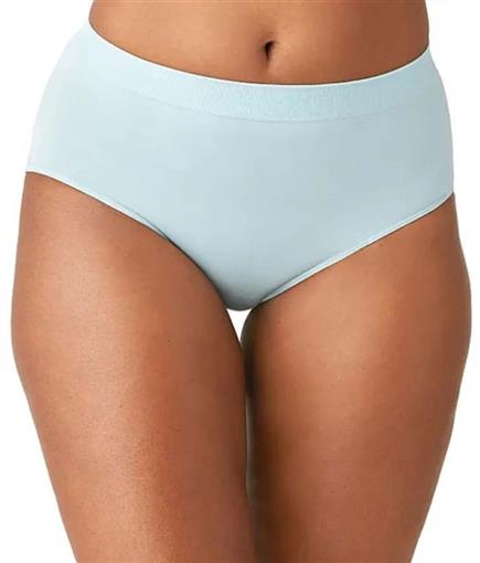 NEW Wacoal B Smooth Full Brief Panty 838175 Aqua Blue Sz S #89875