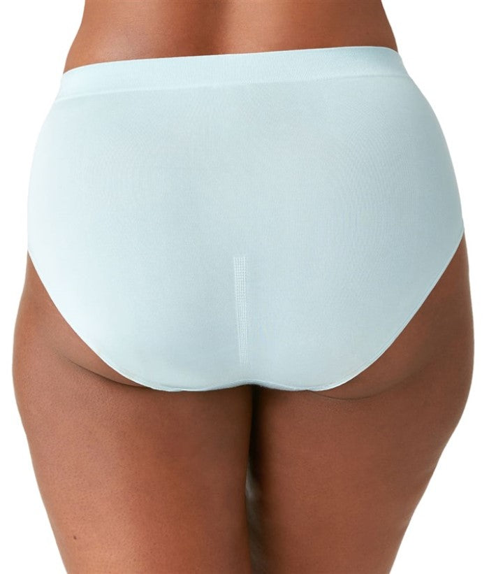 NEW Wacoal B Smooth Full Brief Panty 838175 Aqua Blue Sz S #89875