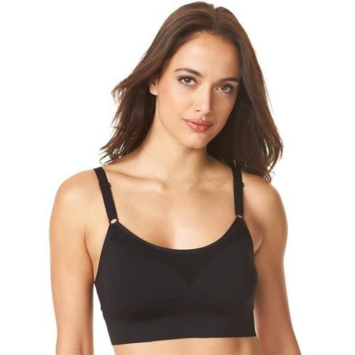 NWOt Warner's XL Easy Does It Wire-Free Breathable Bra RQ3451A Black #84367