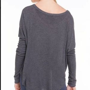 NEW Wildfox LG Don't Stress Sweat Thermal Swing Tee #90425