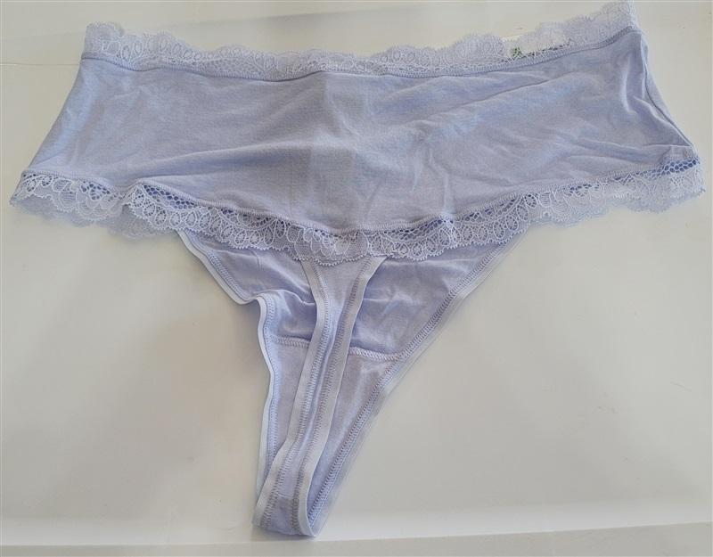 NWT Calvin Klein L Modal High Waist thong QD3776 Purple 100187