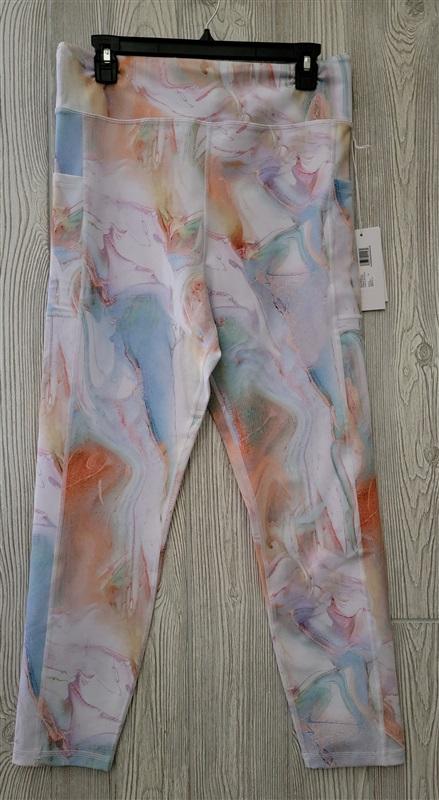 NWT Calme ENDURANCE HIGH WAIST LEGGING 7/8 Swirl 100311