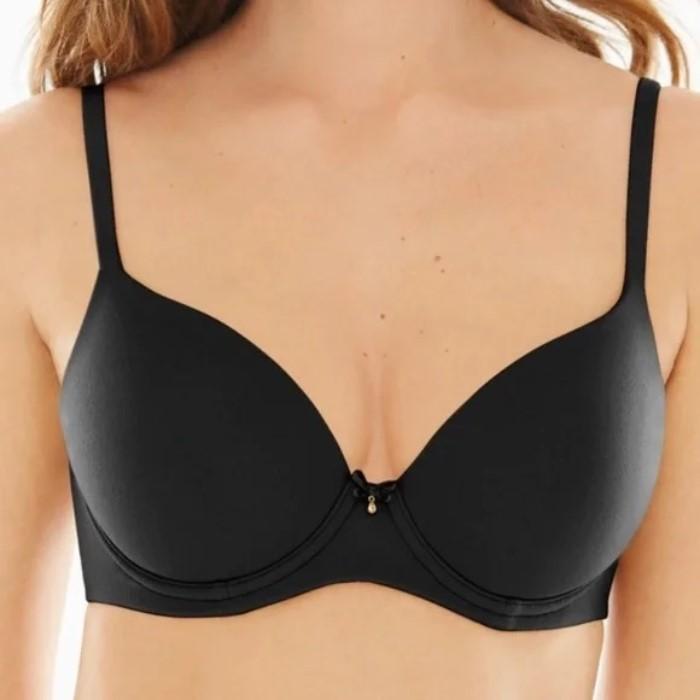 NWOT Soma 34DDD Embraceable Signature Perfect Coverage Black Bra #100343
