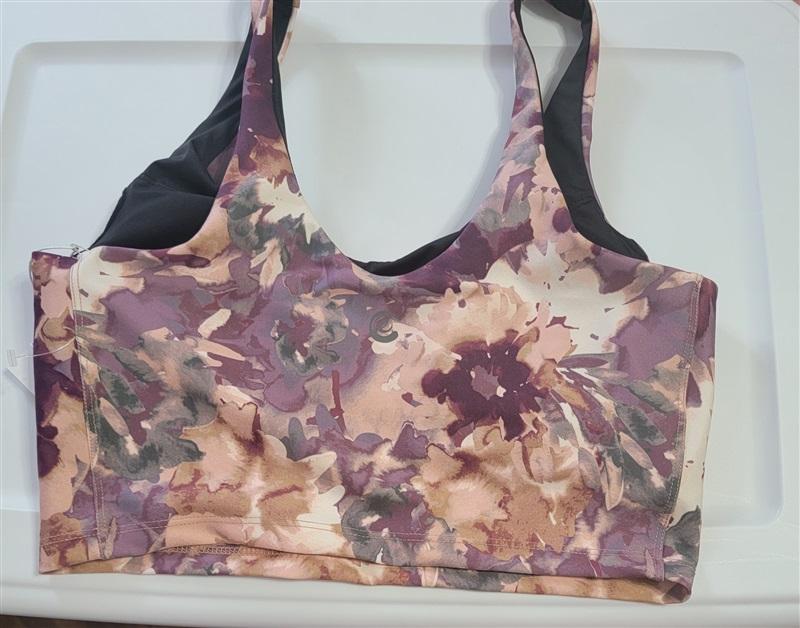 NWT Calme Endure Sports Watercolor floral Sz M 100351
