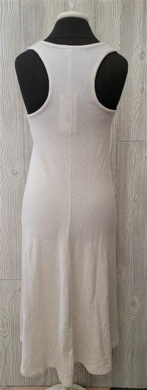 NWT Calme L Ivory Throw On Cozy Dress 100414