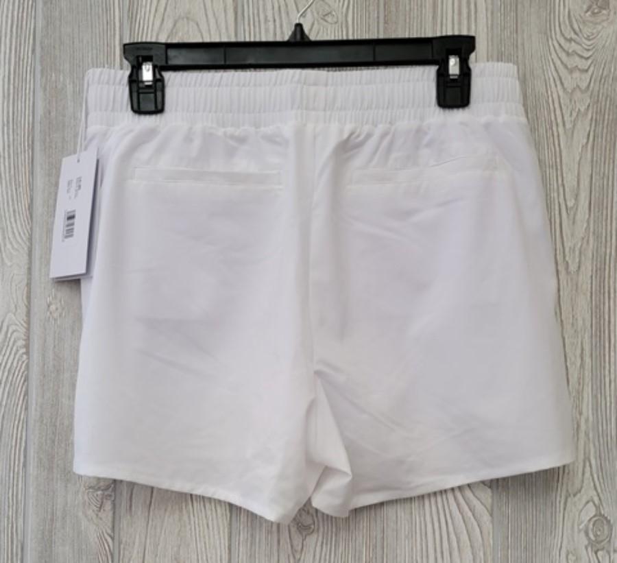 NWT Calme M Elements Hike Shorts White Purple 100432