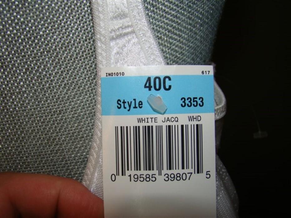 PO Bali 40C Live It Up Underwire Bra 3353 White #100568