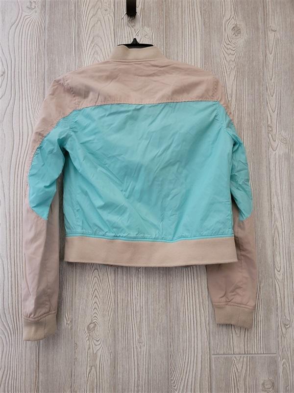 NWT Members Only XS Original Jacket Khaki & Blue Colorblock Baseball 100589
