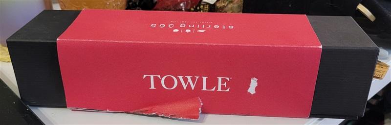 NWT Towle 5pc Place Setting Old Masters Sterling Gold Flatware +Box