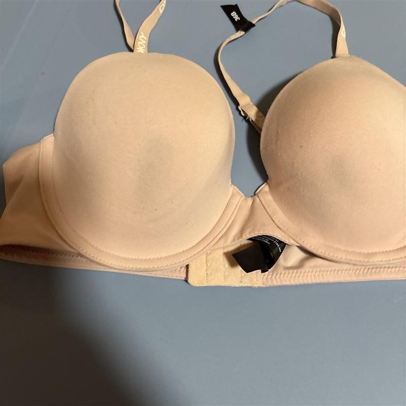 NWT DKNY 34C Microfiber T Shirt Bra Beige DK7281 100665