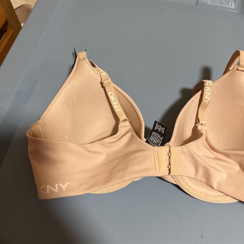 NWT DKNY 34C Microfiber T Shirt Bra Beige DK7281 100665