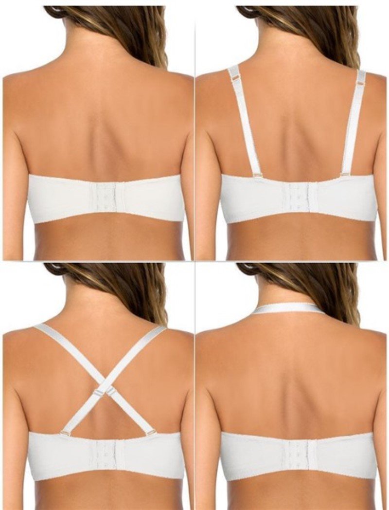 NWT Parfait 38D Elissa Full-Fig Convertible Strapless Contour Bra P5011 #102821