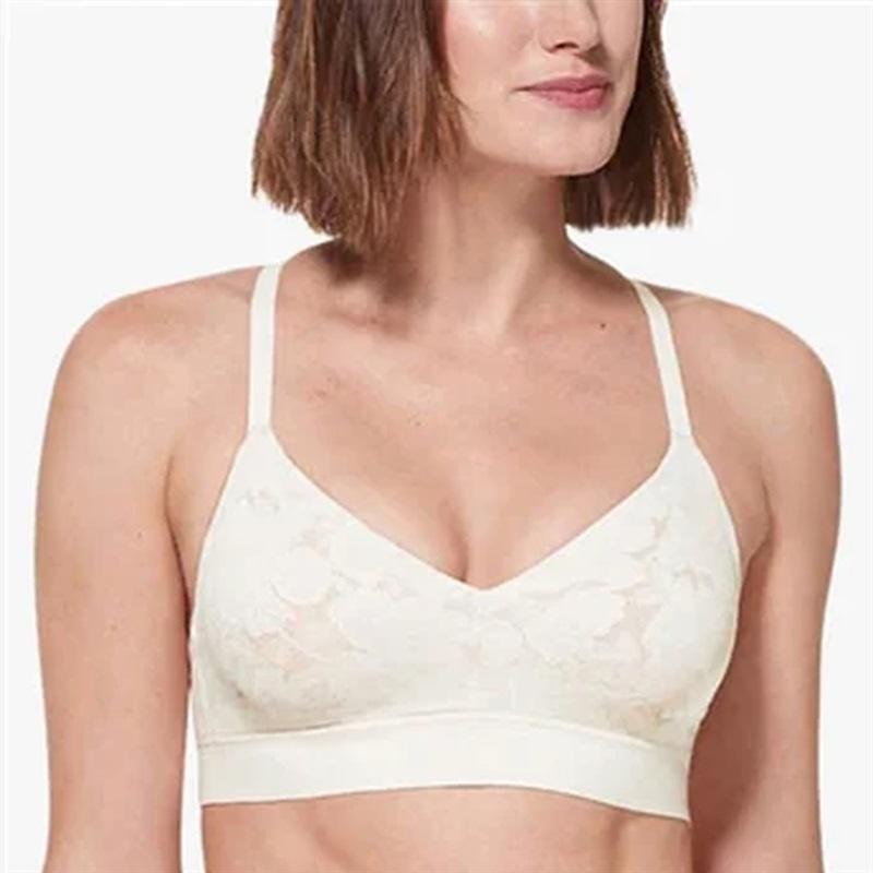 NWtD Tommy John M Second Skin Comfort Lightly Lined Wireless Bra Ivory 102864