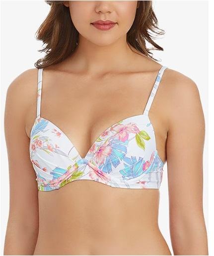 NWT Raisins Maui Gardens Moonshadow S Underwired Bikini Swim Top #102916