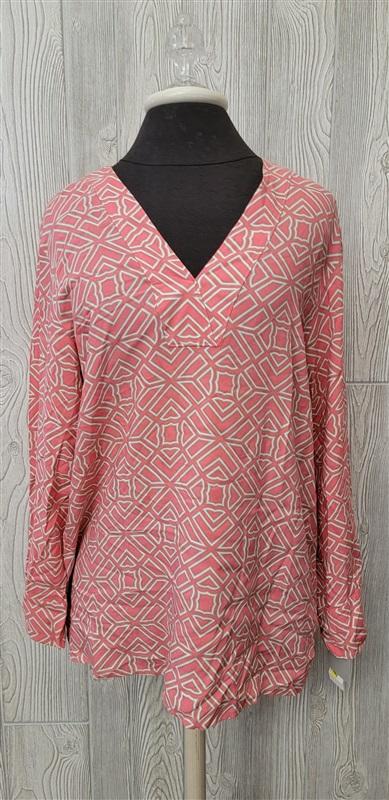 NWT Natori Challis Palace Maze Medium Pajama Tunic Top #103038