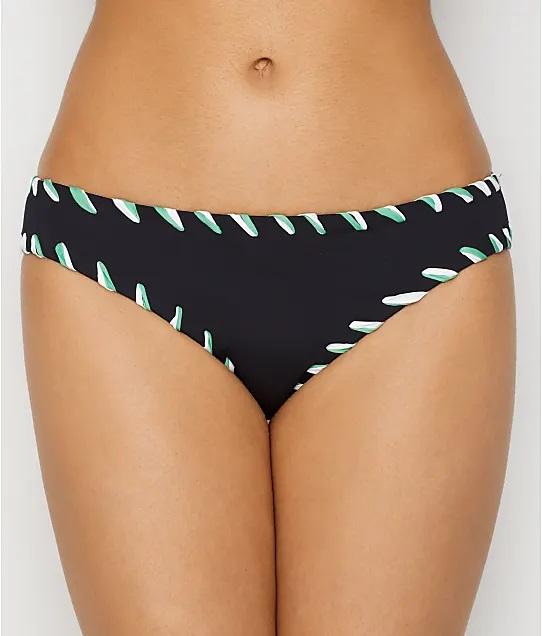 NWT Becca Camille S Reversible Twist Cheeky Bikini Swim Bottom #103061
