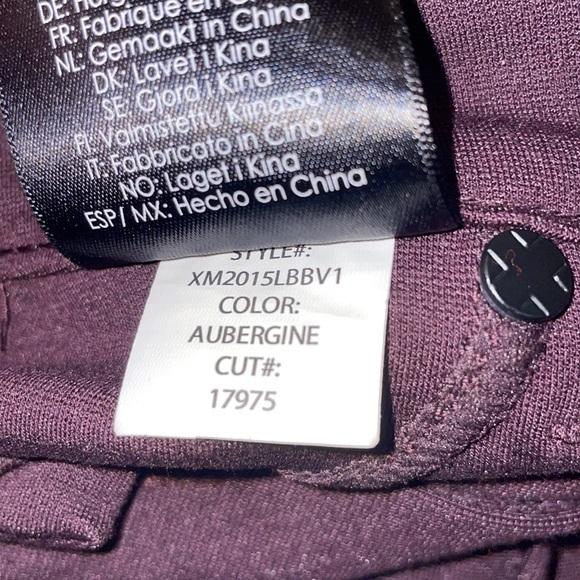 NWT Stitch Fix Liverpool 6 28 Gia Glider Aubergine Skinny Ponte Pant 104078