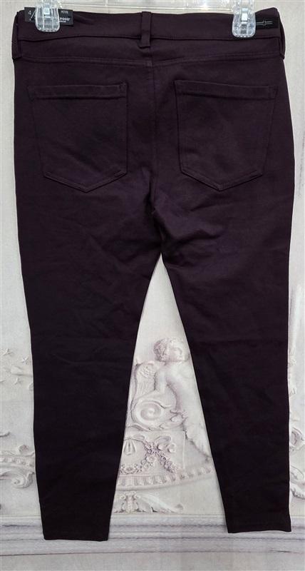 NWT Stitch Fix Liverpool 6 28 Gia Glider Aubergine Skinny Ponte Pant 104078