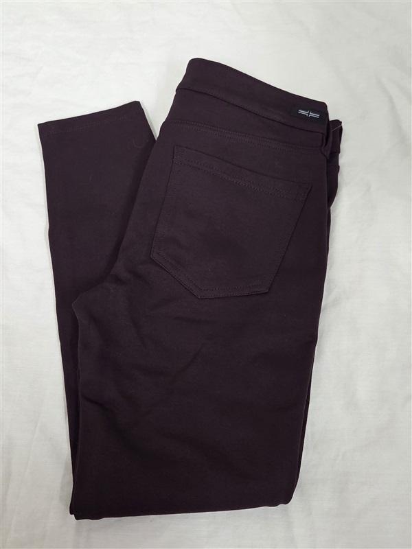 NWT Stitch Fix Liverpool 6 28 Gia Glider Aubergine Skinny Ponte Pant 104078
