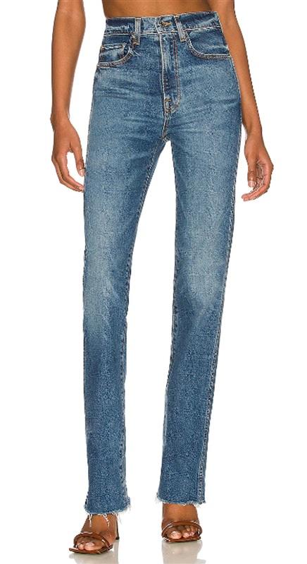 NWT Hale 28 Sara Super High-Rise Slim-Straight Jean 104082
