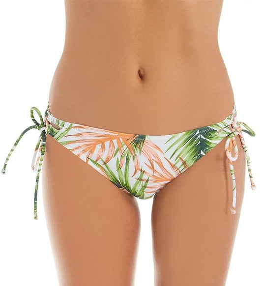 NWT Raisins Sweet Side S Palm Side-Tie Cheeky Bikini Swim Bottom #104193