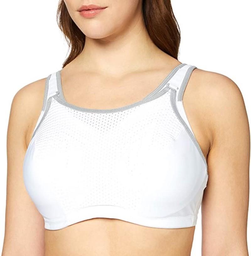 NEW Glamorise 36DD Elite Performance Adjustable Underwire Sports Bra 9167 105238