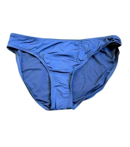 NWT Kenneth Cole Look Striped S Solid Full Hipster Bikini Swim Bottom #106368