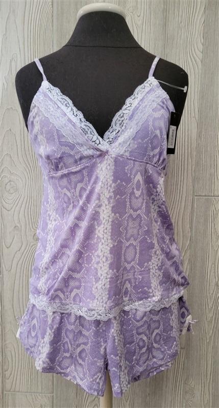 NWT Badgley Mischka M Animal Hybrid Pajama Shorts Set 106444
