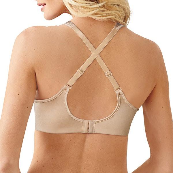 NWOT Bali 36DD One Smooth U Lace Wireless Bra 6546 Pink #106488