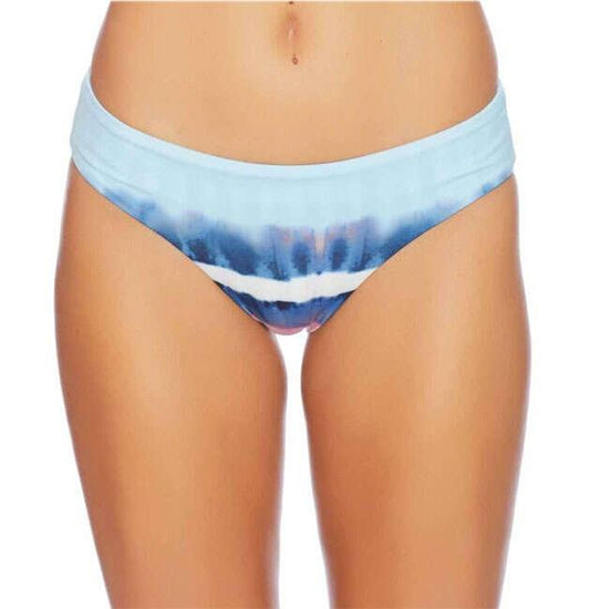 NWT Splendid Tie-Dye Stripe S Reversible Cheeky Bikini Swim Bottoms #106506