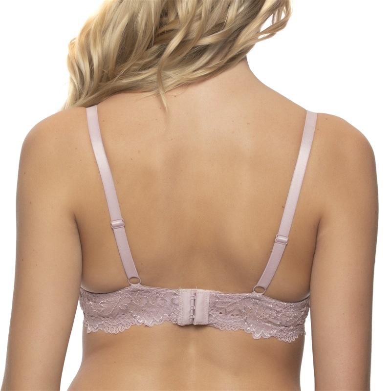 NWOT Paramour Felina 36C Seamless Micro Contour Bra Lace Wings 106578