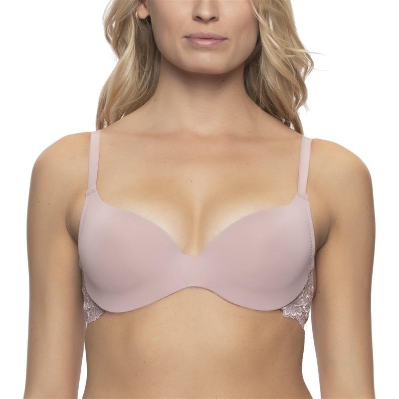 NWOT Paramour Felina 36C Seamless Micro Contour Bra Lace Wings 106578