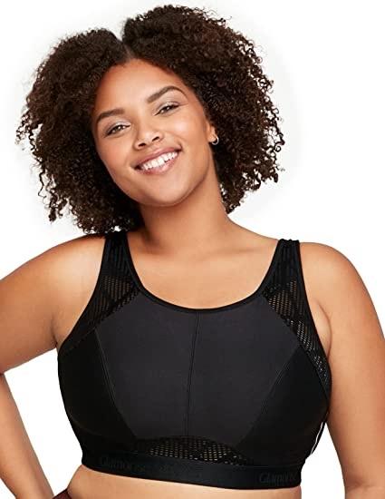 NWOT Glamorise 42DD Full Figure No-Sweat Mesh Sports Bra Wirefree 1068 106748
