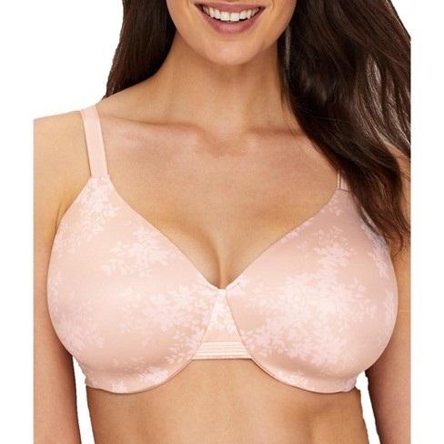 NWOT Bali 38DD One Smooth U Smooth Conceal Underwire Bra 3W11 Pink Floral 106769