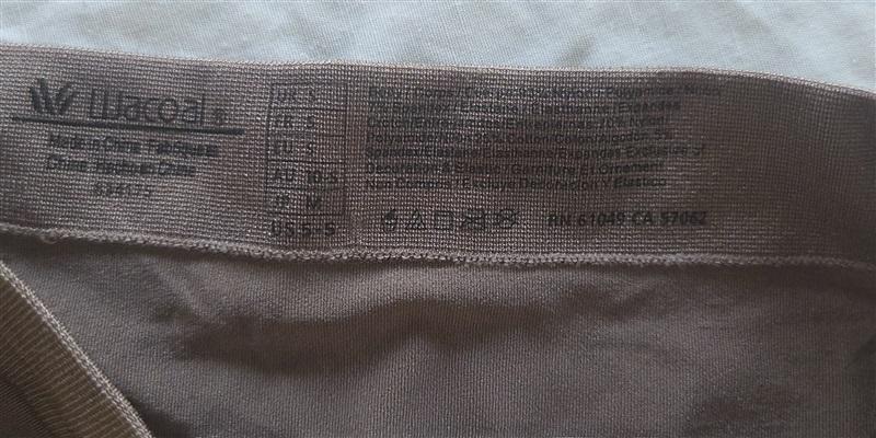 NWOT Wacoal XL B Smooth Hi Cut Brief Panty 834175 Cappuccino 106884