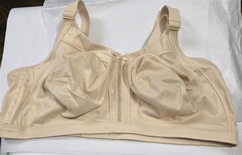 NWT Bali 38B Double Support Back Smooth Wirefree Bra Cool Comfort DF0044 106889
