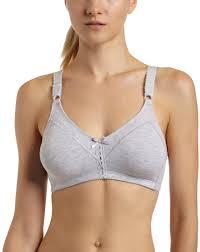 NWOT Bali 40DD Cotton Double Support Wirefree Bra 3036 Gray 108043