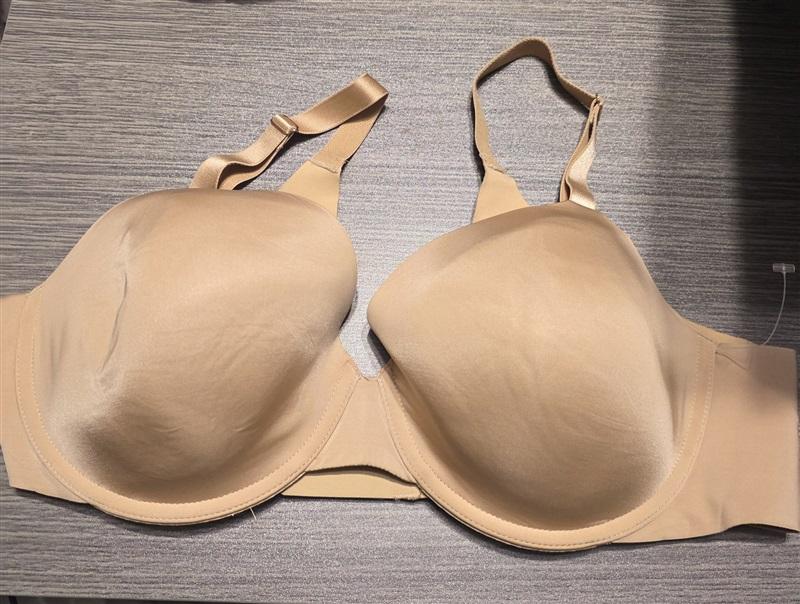 NWOT Soma 36D Vanishing 360 Perfect Coverage T-Shirt Bra Beige 108158
