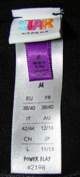 NWOT Star Power SPANX Ex Firm Power Play High Waist Boy Short 2198 Blk L 108166