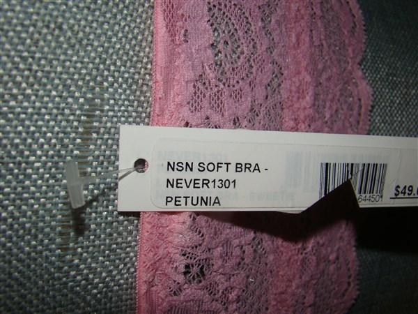 NWT Cosabella XS Never Say Never Curvy Sweetie Bra NEV1301 Pale Pink 108193